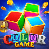 Color Game cover art with three colored dice theme