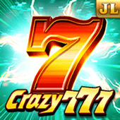 Crazy777 slot cover art with classic sevens theme