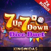 Dice Duet cover art with paired dice theme