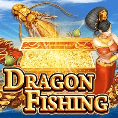 Dragon Fishing cover art with sea dragon theme