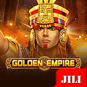 Golden Empire slot cover art with imperial palace theme