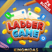 Ladder Game cover art with step ladder theme