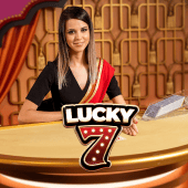 Lucky 7 live game cover art with number seven theme