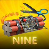 Nine cover art with number nine card theme