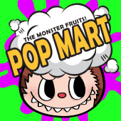 Popmart slot cover art with designer toys theme